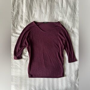 Woman’s Purpleish Red Shirt Size XS